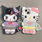 MINISO Stereoscopic Handbag Kuromi and Hello Kitty Case For iPhone
