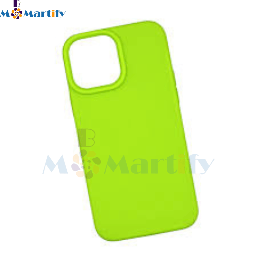 SILICON CASE  WITH SCRATCH MICROFIBER FOR  iPHONE 12 to 13