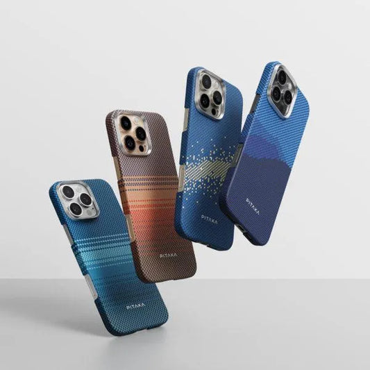 Pitaka Sunset Moonrise Military-Grade Protective Case for iPhone