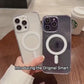 J-Case IC Magnetic Series – Original iPhone Max Transparent Case with MagSafe & Notification Support