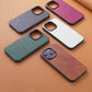 EUCAGR Premium Crocodile Pattern Leather Phone Case